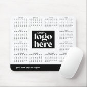 2027 Zakelijk Logo Agenda Muismat (Met muis)