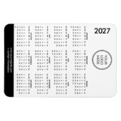 2027 Zakelijk Logo Magneetkalender  Magneet (Horizontaal)