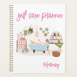 2027 Zelfzorg Cute Meisjesachtige Gepersonaliseerd Planner