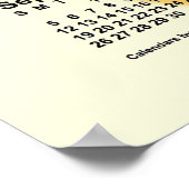 2027 Zonnige Dagen Kalender van Janz Poster (Hoek)