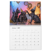 2027 Zwarte Kat Kalender (Jan 2027)