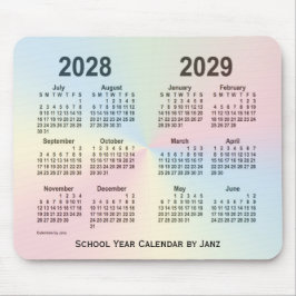 2028-2029 Rainbow Cloud School Agenda van Janz Muismat