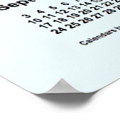 2028 Alice Blue Kalender van Janz Print (Hoek)