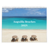 2028 Anguilla Stranden Kalender (Hoes)