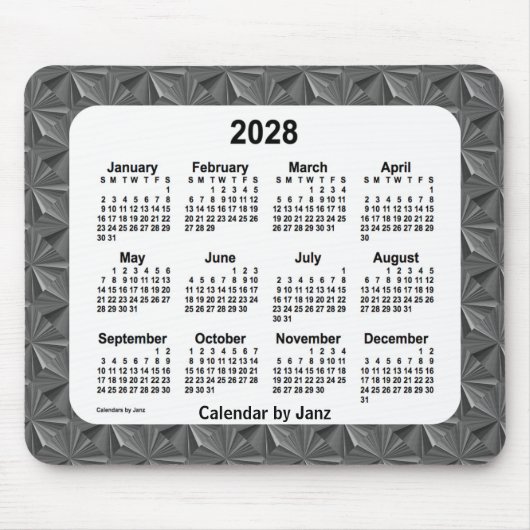 2028 Black Diamonds agenda van Janz Muismat (Voorkant)