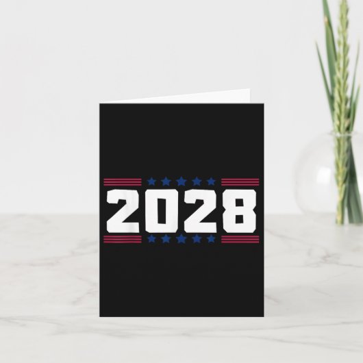 2028 Een leuk Gezegde Kaart (Voorkant)