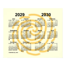 2029-2030 Zonnedagen Schooljaar Agenda van Janz