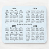 2029-2032 Alice Blue 4 Year Agenda van Janz Muismat (Voorkant)