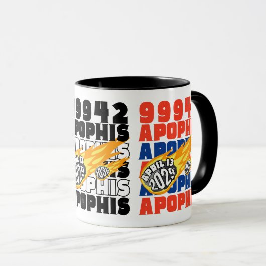 2029 APOPHIS ASTEROÏDE 99942 MOK (Voorkant rechts)