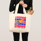 2029 APOPHIS ASTEROÏDE NEO GROTE TOTE BAG (Voorkant (product))
