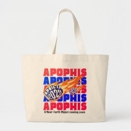 2029 APOPHIS ASTEROÏDE NEO GROTE TOTE BAG