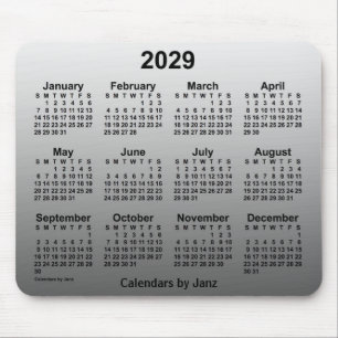 2029 Faded witte agenda van Janz Muismat