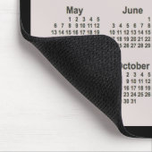 2029 La Boca op zwarte agenda van Janz Two Tone Muismat (Hoek)