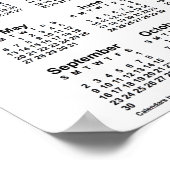 2029 Nebraska Sandhills Kalender door Janz Poster (Hoek)