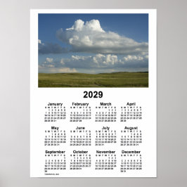 2029 Nebraska Sandhills Kalender door Janz Poster