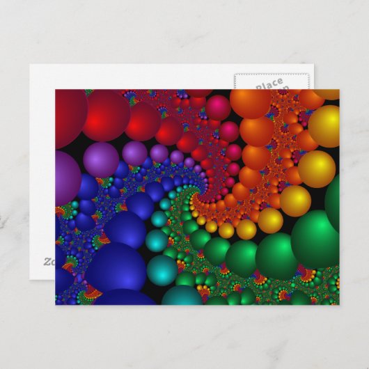 202 Fractal Briefkaart (Voorkant / Achterkant)