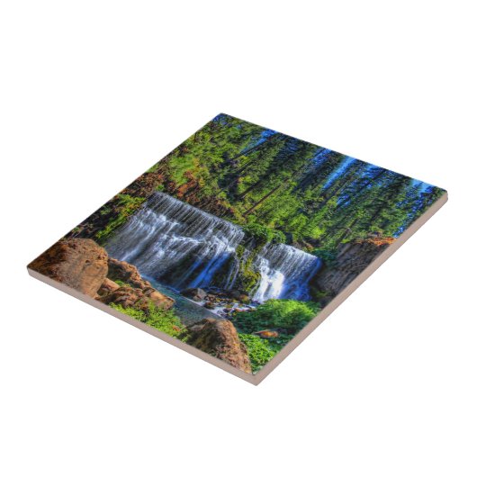 202 - MIDDEN-HERFSTEN OP DE McCLOUD Tegeltje (Zijkant)