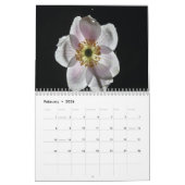 202y witte bloemen kalender (Feb 2026)