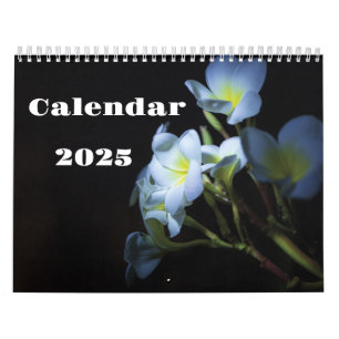 202y witte bloemen kalender