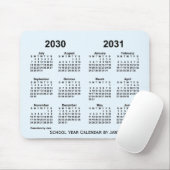 2030-2031 Alice Blue School Agenda van Janz Muismat (Met muis)