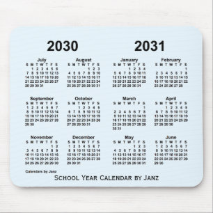 2030-2031 Alice Blue School Agenda van Janz Muismat