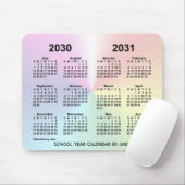 2030-2031 Rainbow Cloud School Agenda van Janz Muismat (Met muis)