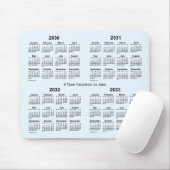 2030-2033 Alice Blue 4 Year Agenda van Janz Muismat (Met muis)