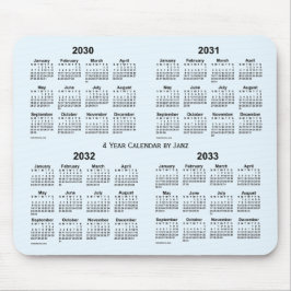 2030-2033 Alice Blue 4 Year Agenda van Janz Muismat