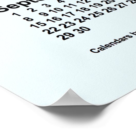 2030 Alice Blue Agenda door Janz Print (Hoek)