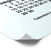 2030 Alice Blue Agenda van Janz Print (Hoek)