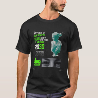 2030 | Ritme van onze harten GRATIS achterkant bed T-shirt