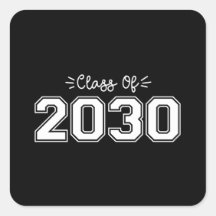 2030 senioren, Klasse van 2030 Afstuderen