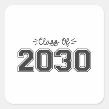 2030 senioren, Klasse van 2030 Afstuderen