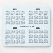 2031-2034 Alice Blue 4 Year Agenda van Janz Muismat (Voorkant)