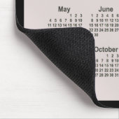 2031 La Boca op zwarte agenda van Janz Two Tone Muismat (Hoek)