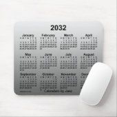 2032 Faded White Agenda van Janz Muismat (Met muis)