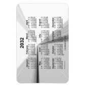 2032 Het uitbannen van het Rookkalender door Janz  Magneet (Verticaal)
