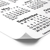 2032 Nebraska Sandhills Kalender door Janz Poster (Hoek)