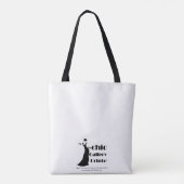 2034-2-Arizona Woestijn bij zonsondergang met Cact Tote Bag (Achterkant)