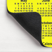 2034 Gele kalender van de Janz-Muismat Muismat (Hoek)