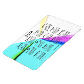 2034 Perspectiefpunt agenda van Janz 4x6 Magnet Magneet (Linkerzijde)