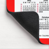 2036 Red 52 Weeks ISO Agenda van Janz Two Tone Muismat (Hoek)