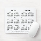 2037-2038 Agenda van het Witte Schooljaar van Janz Muismat (Met muis)