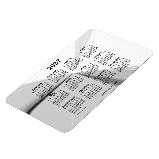 2037 Het uitbannen van het rooster van de rook doo Magneet (Linkerzijde)