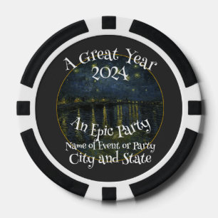 2038 Vakantie Tour Party Familie Reünie Matching Poker Chips