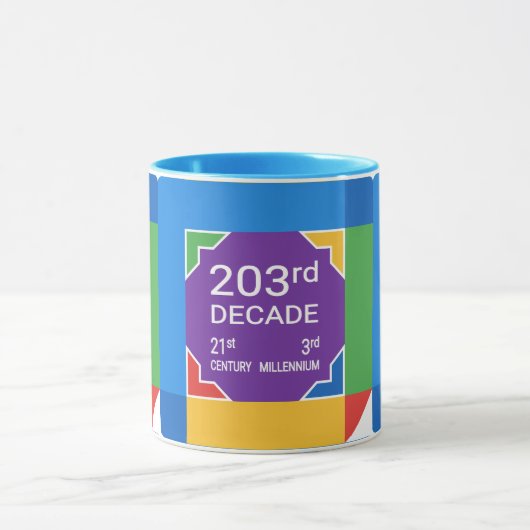 203ste decennium (Nieuwjaar 2021—2030) Mok (Midden)