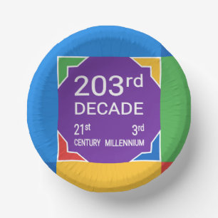 203ste decennium (Nieuwjaar 2021—2030) Papieren Kommen