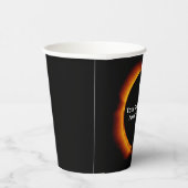 2045 Totale zonsverduistering Papieren Bekers (Rechts)