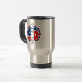 204-1 Tae Kwon Do Travel Mug Reisbeker (Voorkant links)