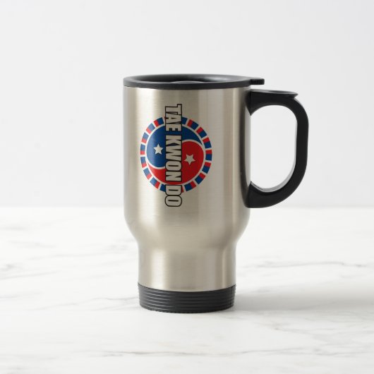 204-1 Tae Kwon Do Travel Mug Reisbeker (Rechts)